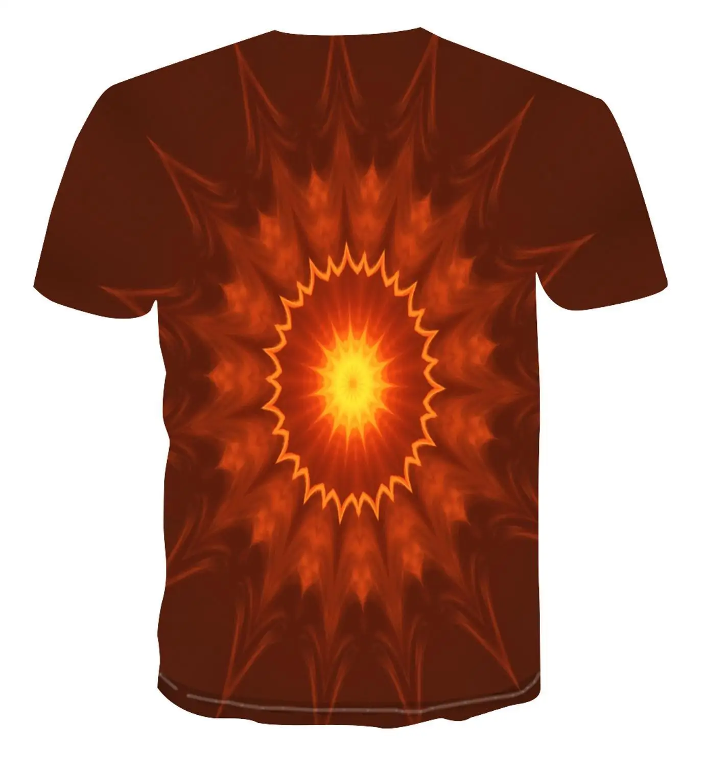 

New 3d Top Geometric T -Shirt Men 'S Top Loose T -Shirt Short Sleeve Round Neck T -Shirt Art Top S -6xl