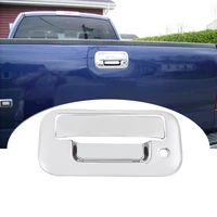 abs chrome door handle cover wo passenger side keyhole with key pad for ford f 150 f150 4 doors 2004 2014 car styling