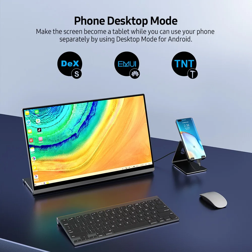 Экран Uperfect Ultra FHD 4K IPS 10 точек касания G-датчик портативный монитор 15 6 дюйма для Tiktok