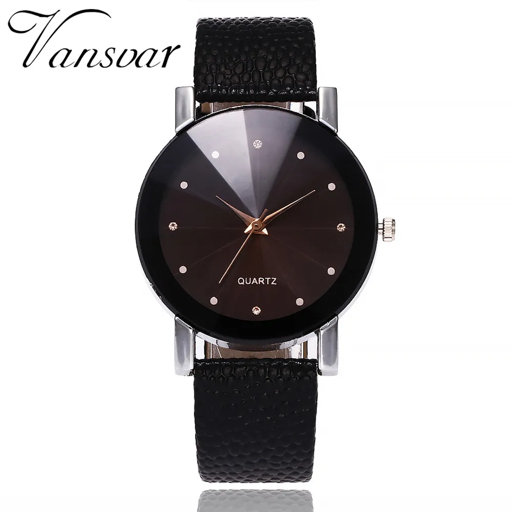 

Vansvar Women's Casual Quartz Watch Leather Band Newv Strap Watch Analog Wrist Watch Automatic Mechanical Watches