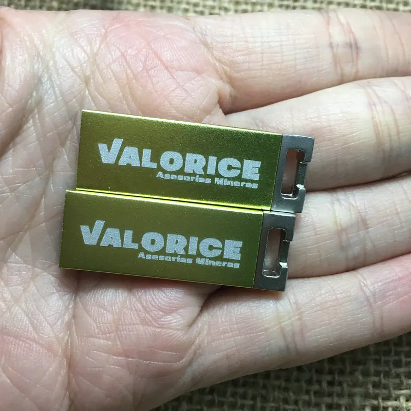 Флеш накопитель USB 10 шт./лот 100% реальная емкость 32 ГБ Металлическая стальная