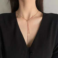 fashion collarbone necklace necklace gold necklace womens pendant fashion jewelry rosegoldtemperament gift