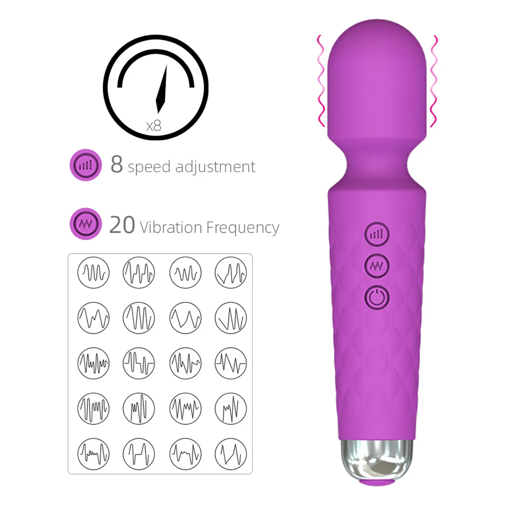 Мощный Секс инструмент для женщин G Spot мастурбатор USB фаллоимитатор AV вибратор