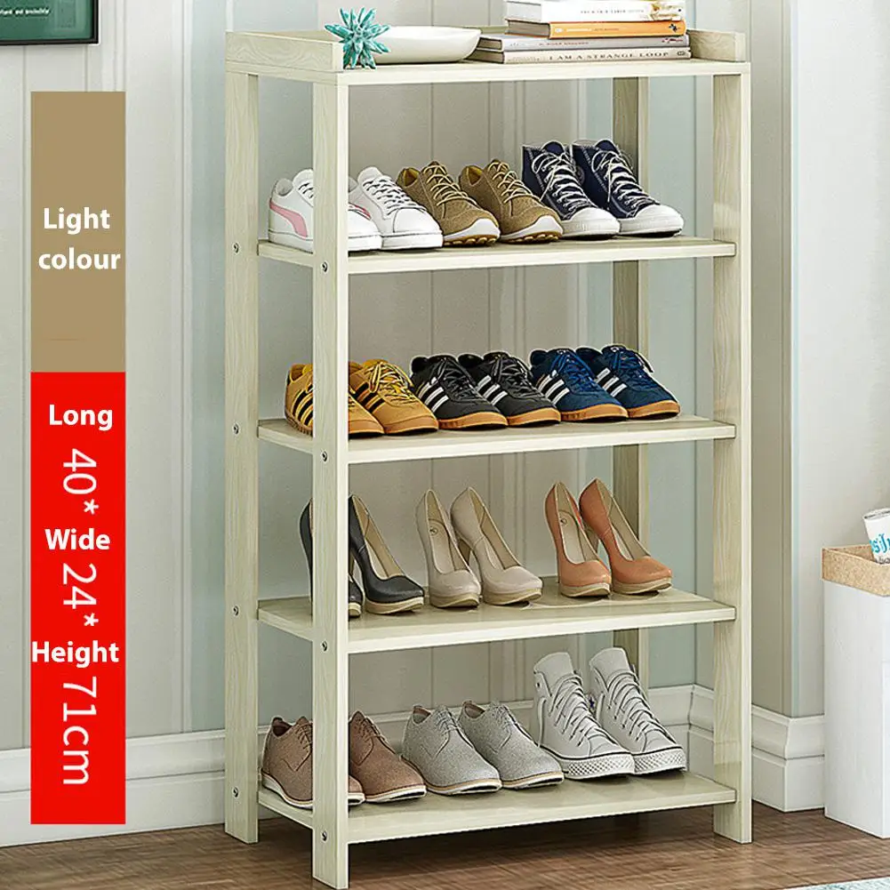 40 см Стойка для обуви простая влагостойкая деревянная стойка хранения дома