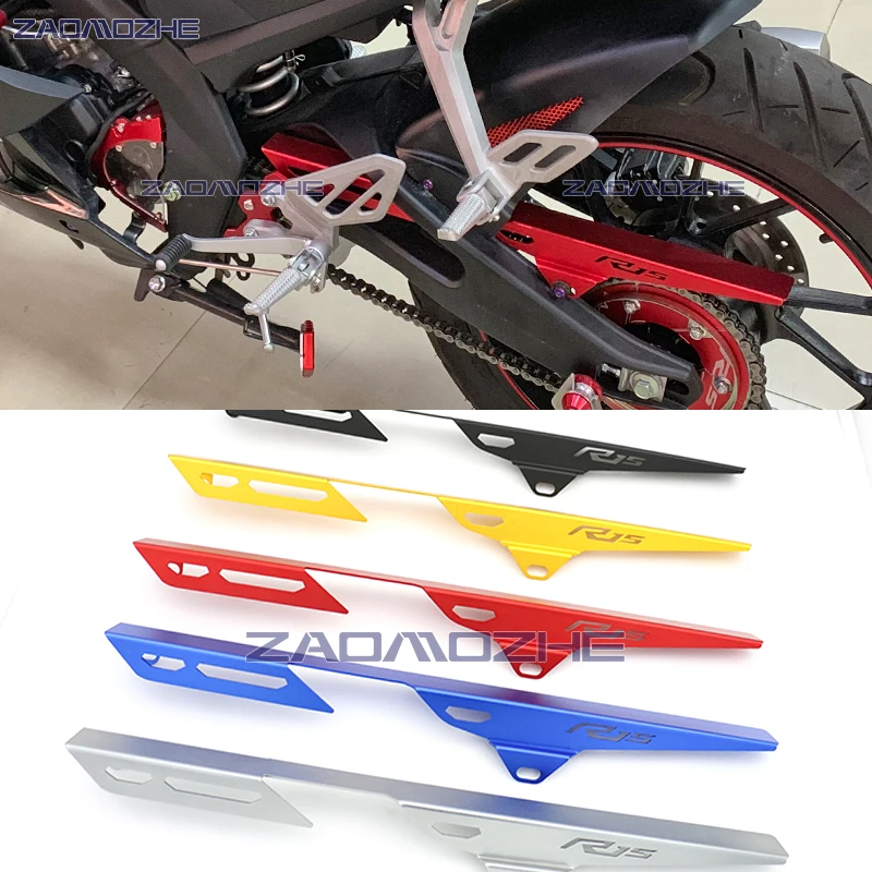 CNC алюминиевые аксессуары для мотоциклов цепь/ремень Защитная крышка Yamaha YZF R15 V3