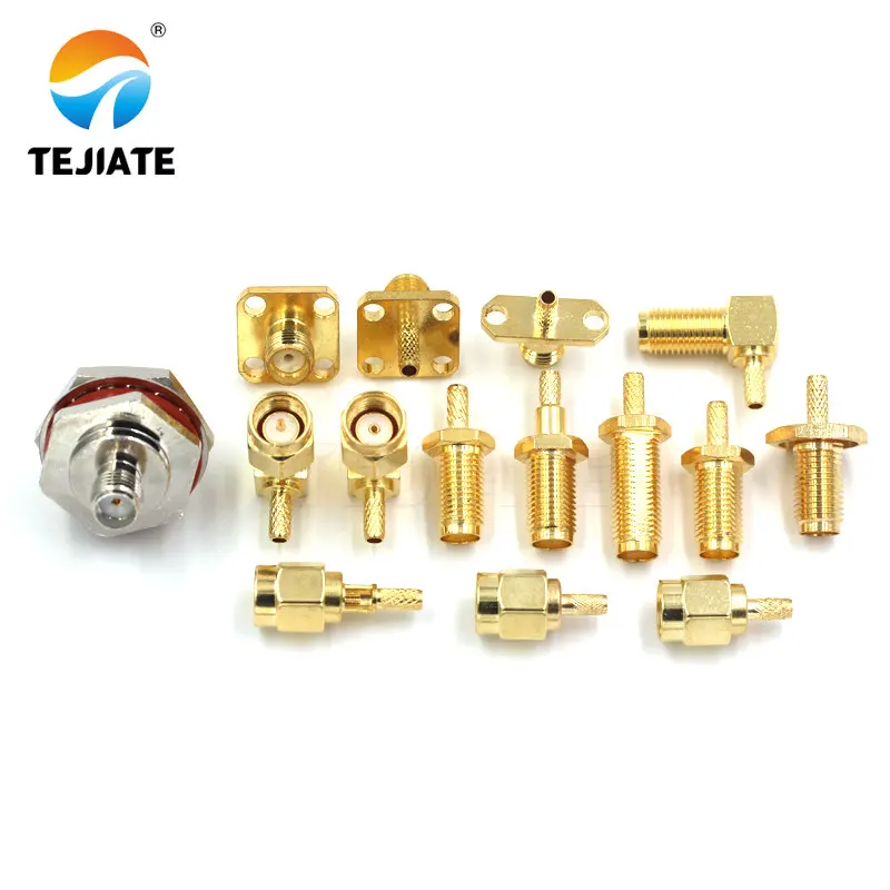 Обжимной фидерный разъем SMA RPSMA J/JW/KF/KY/1 шт. тестовый адаптер питания для RG316 |