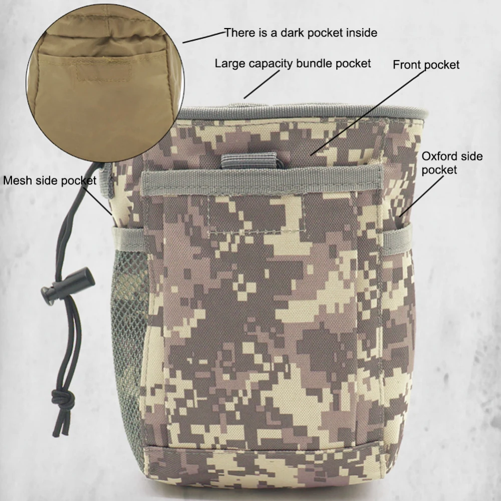 Уличная тактическая карманная поясная сумка для хип-хопа маленькая утилизации