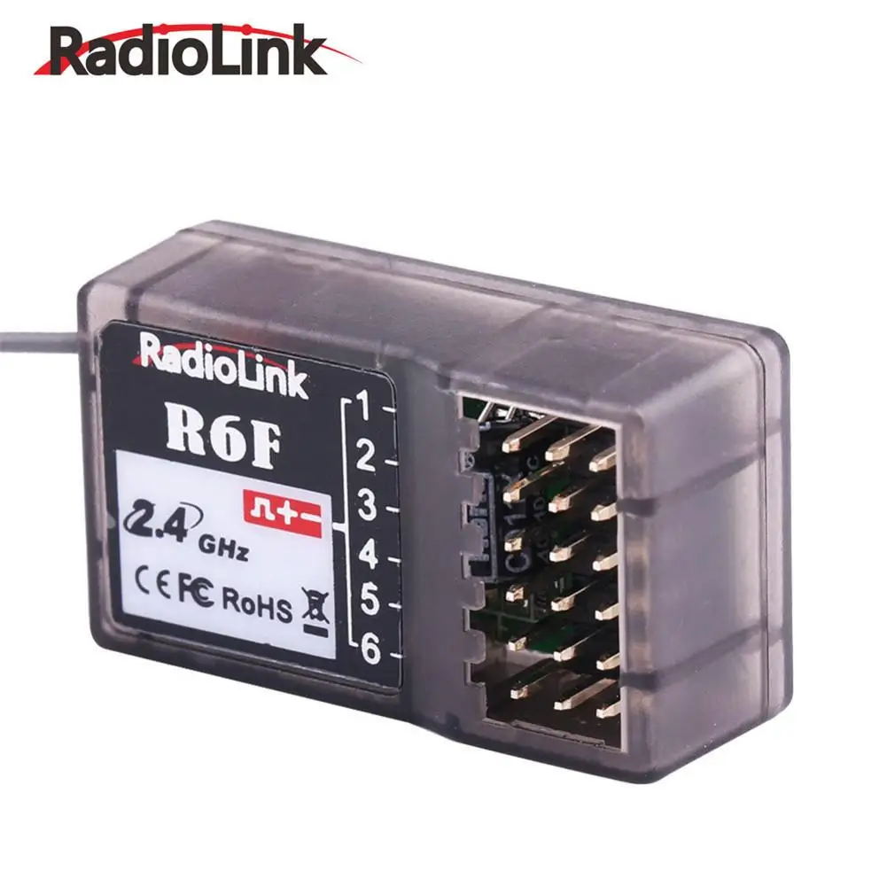 Радиоприемник R6F 2 4 ГГц 6CH для радиоуправляемого передатчика RC6GS RC4GS RC3S RC4G T8FB |