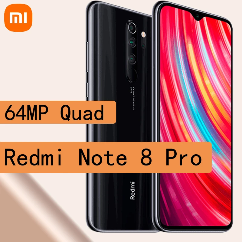Kup Celular Xiaomi Redmi Note 8 Pro Smartphone 6GB RAM 128GB ROM Helio G90T 4500mAh 64MP Quad Camera Najtaniej Celular Xiaomi Redmi Note 8 Pro Smartphone 6GB RAM 128GB ROM Helio G90T 4500mAh 64MP Quad Camera