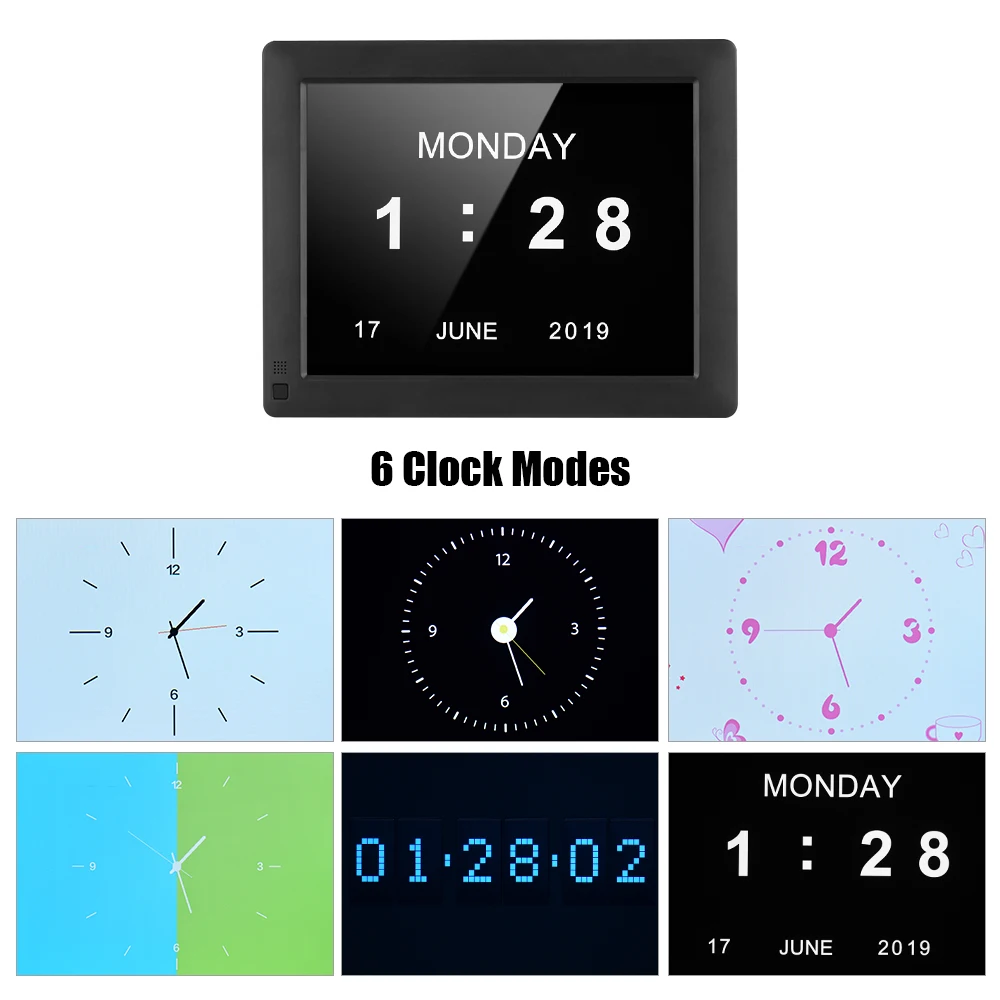 Andoer 9 дюймов ультратонкий IPS-LCD цифровая фоторамка Настольный альбом 1280*800