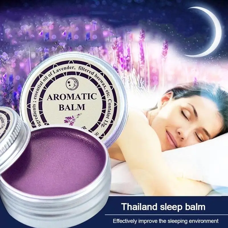 Профессиональный ароматический бальзам лаванды помогает сну Успокаивающий Крем