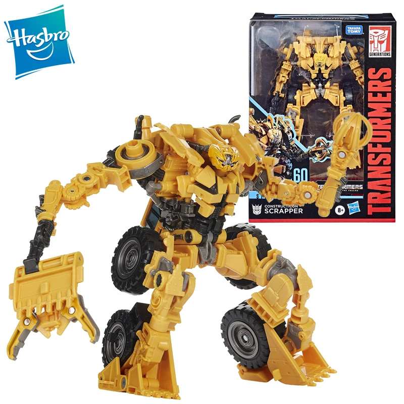 Hasbro Transformers Toys Studio Series 60 Voyager Class Revenge of The Fallen Constructicon Scrapper Action Figure 6.5-inch | Игрушки и