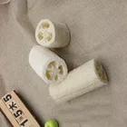 Натуральная Мочалка для ванны губка для душа Luffa Loofa кухонная Чистящая тарелка тряпка для купания Массажная губка для тела скребок Люфа