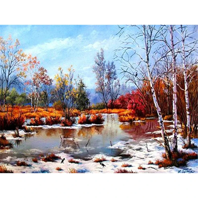 

diamond painting embroidery Pictures for the home Handicraft Cross-stitch crafts Painting by numbers Packing acrylic Bead A51922