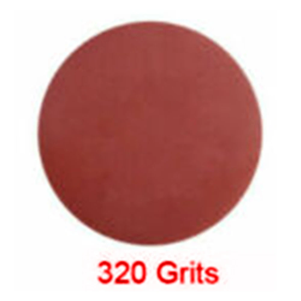 10x5 ''непористый шлифовальный диск наждачная бумага коврик Крюк &amp Петля Pad 60 2000