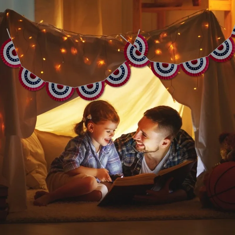 Американский флаг полукруглый американский США флажок баннер маленькие флаги