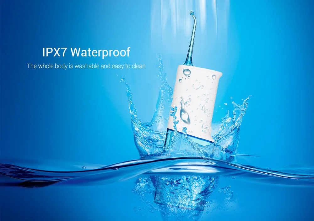 Xiaomi Soocas W3 ирригатор для полости рта портативный водный зубной Флоссер струя воды очистка зуба мундштук протез очиститель зубов щетка