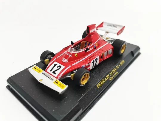 

IXO 1/43 Ferrari ENZO 312 B3-74 F2007 126CK 330 p4 1974 Niki Lauda #12 F1 RACING Collect die casting alloy trolley model