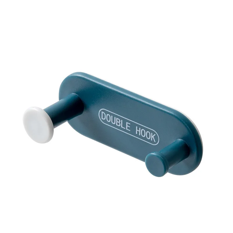 

Snap Fasteners Double Sticky Hook Cute Viscose Dormitory Wall Hole-Free Bathroom Kitchen Strong wall hanger wall hooks