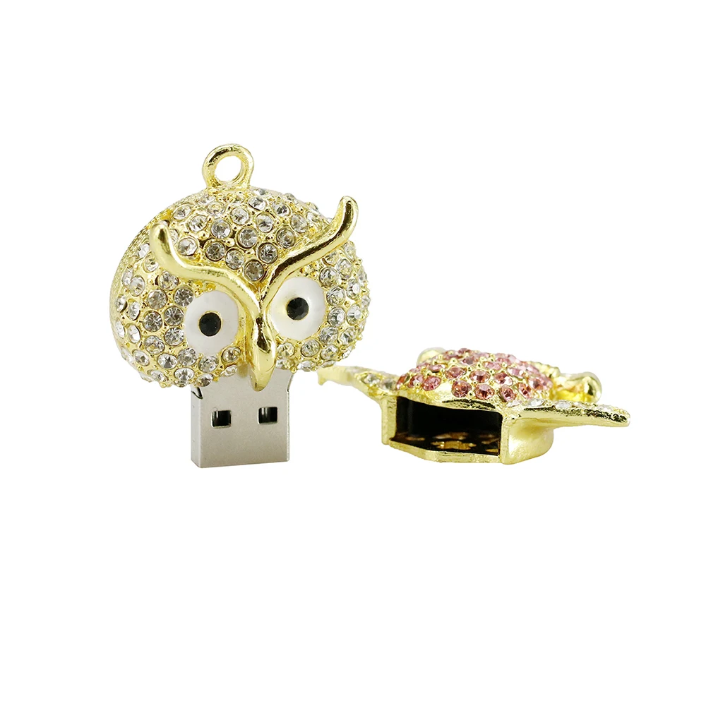 С украшением в виде кристаллов подвесной светильник USB флэш накопитель с