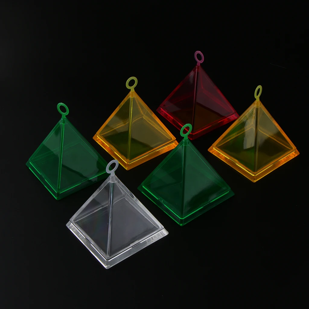 MagiDeal упаковка из 6 воздушные шары с гелием Пирамида подвеска подшипника Вес блок