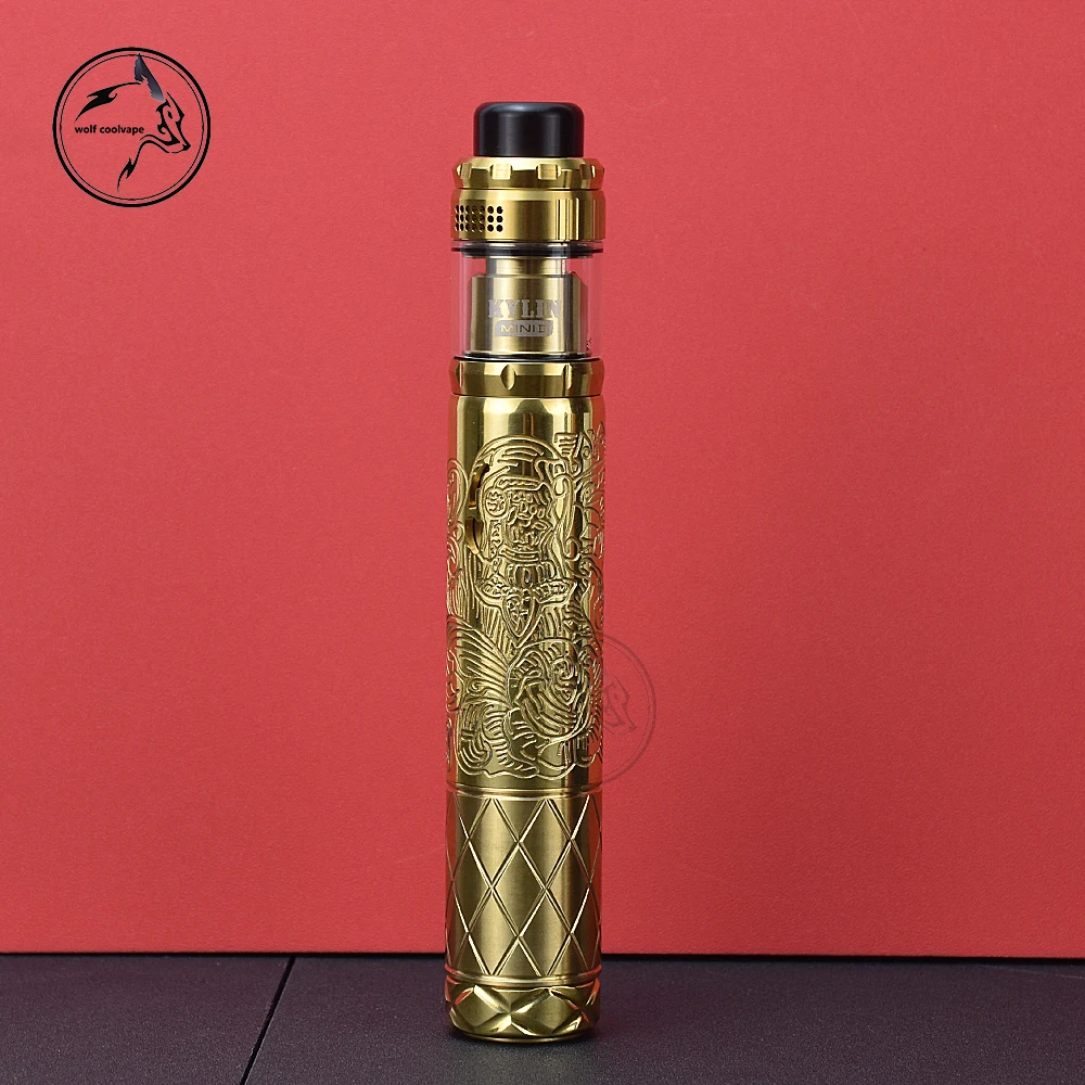 Набор для электронной сигареты из латуни 25 мм с атомайзером Kylin Mini V2 RTA |
