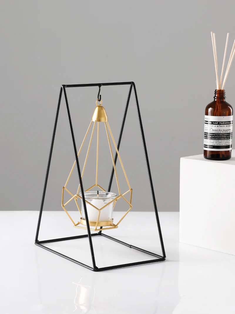 Креативный скандинавский декоративный подсвечник романтичный светильник