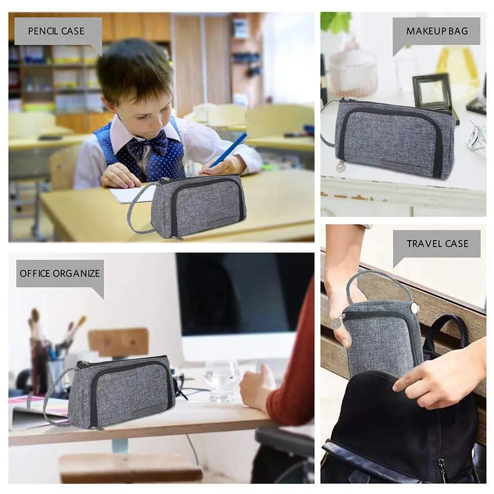 Big Kawaii Pencil Case Quality Large Capacity Pencilcase School Pen Case Supplies Pencil Bag School Box Pencils Pouch Stationery