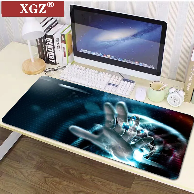 

XGZ comfortable non-slip computer game pad rubber Csgo creative large mouse pad, suitable for desk pad, 40x90cm 30x80cm