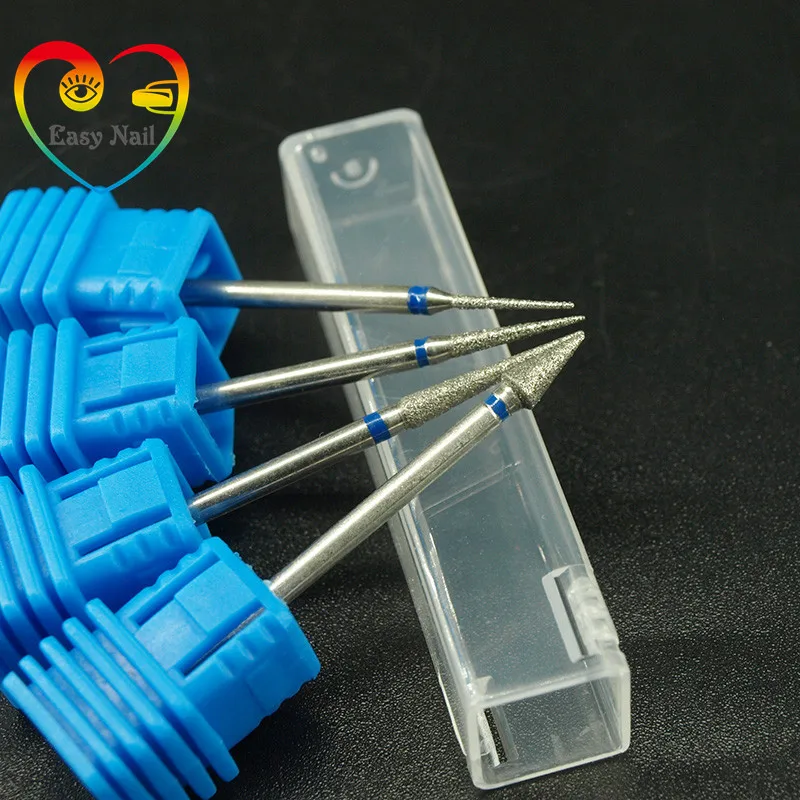 1 шт. 3/32 &quotКонические Алмазные Заусенцы сверло для ногтей резак из нержавеющей