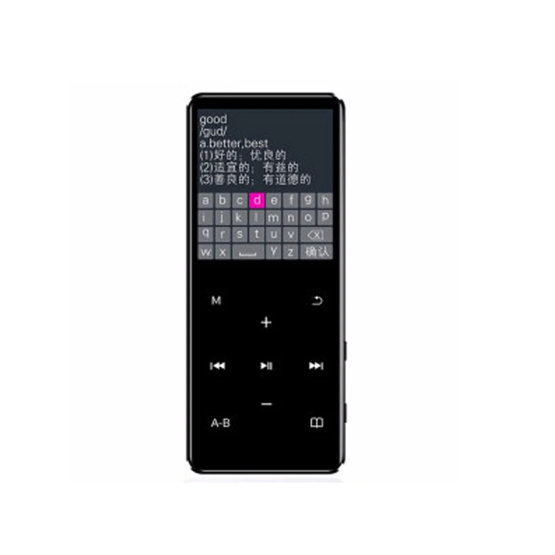 Тонкий чехол Newsmy A65 MP4 Player 8 Гб Walkman OTG электронная книга поддержка TF карты HiFi Loseless