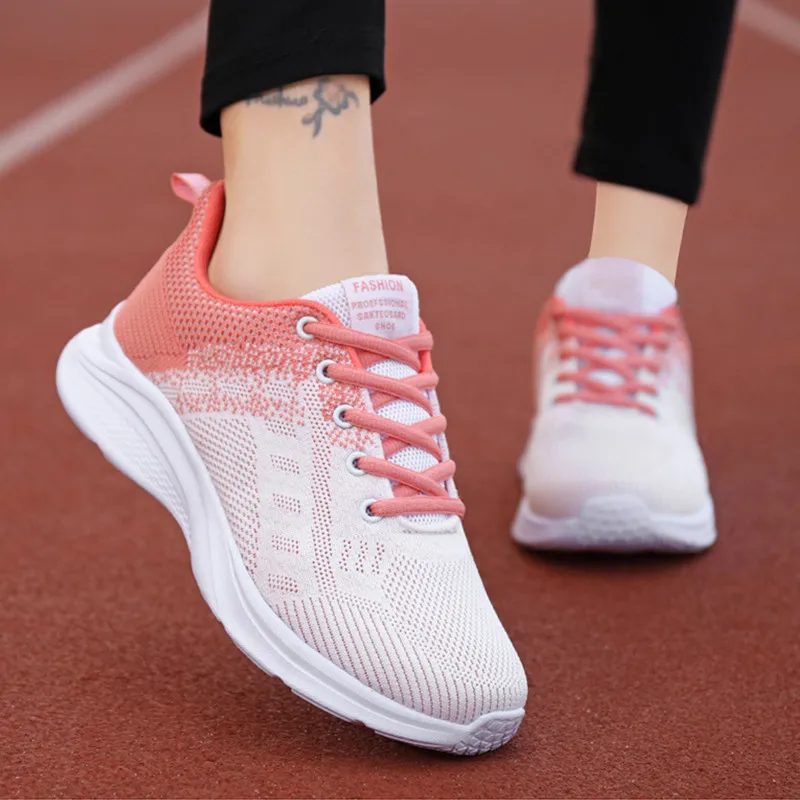 Женские кроссовки для бега 2021, женская спортивная обувь, женская обувь, дышащая сетчатая спортивная обувь, кроссовки, женская обувь для женщ...