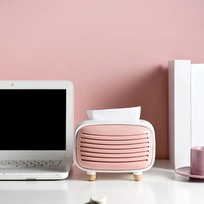 Радио бумажная коробка для хранения салфеток держатель гостиной отеля ресторана