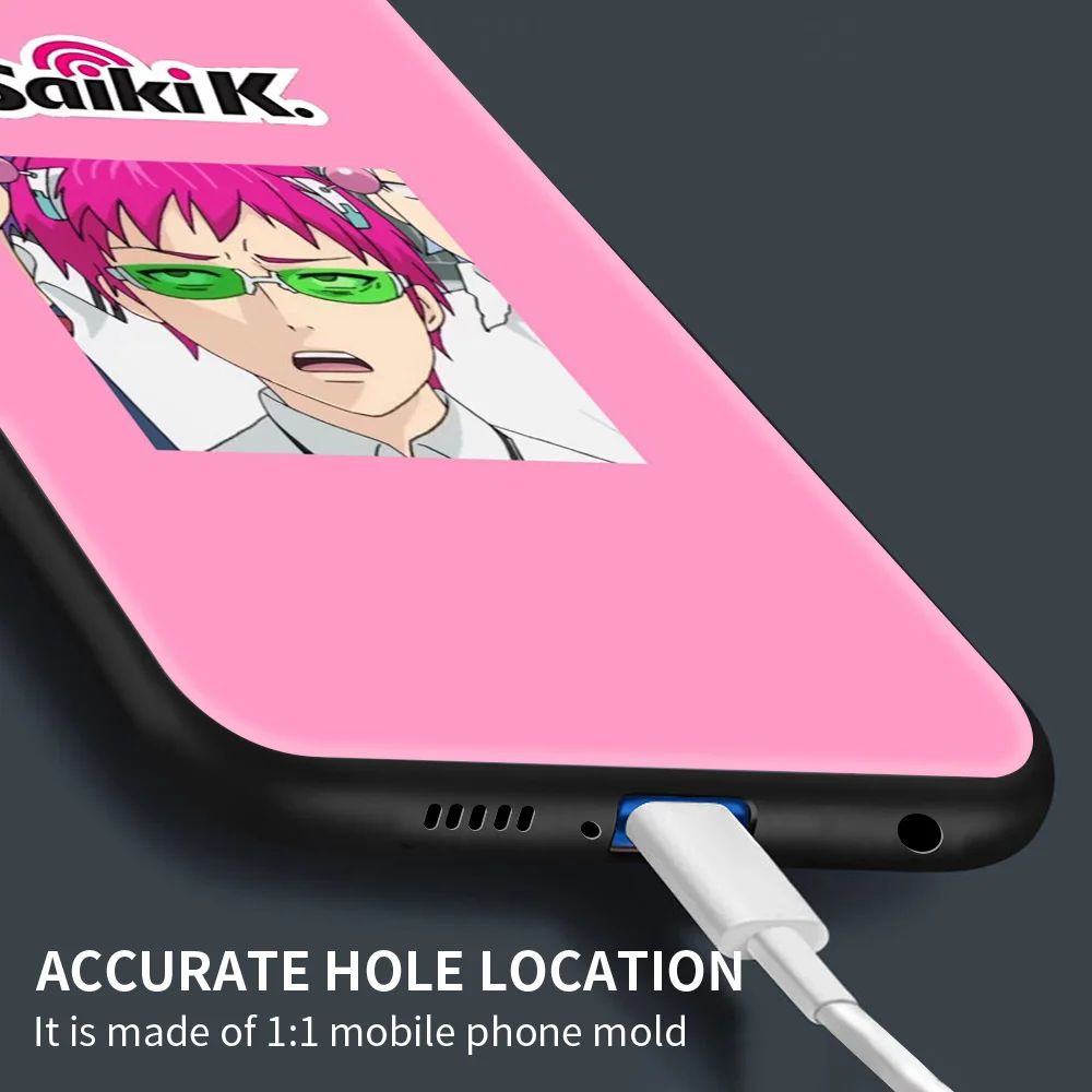 

Saiki Kusuo Anime Phone Case For Xiaomi Redmi Note 10 Pro Max 9S 9 8 Pro 8T 8A 7 7A 9A 9C K40 Silicone Back Cover Coque Fundas