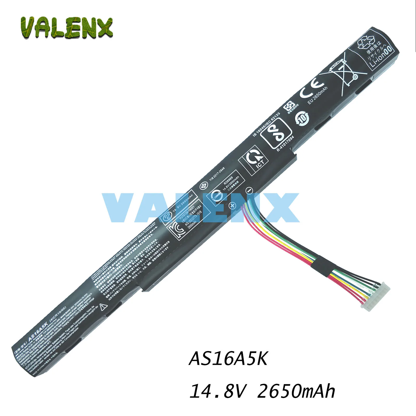 Bateria do Portátil do Oem As16a8k para Acer Aspire E15 E5-475 E5-575 E5-476 Es1-432 As16a5k 4icr19 – 66 As16a7k