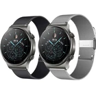 Металлический ремешок для часов Huawei GT 2 Pro, ремешок для часов GT2 46 мм, Honor Magic GS Pro, браслет из нержавеющей стали