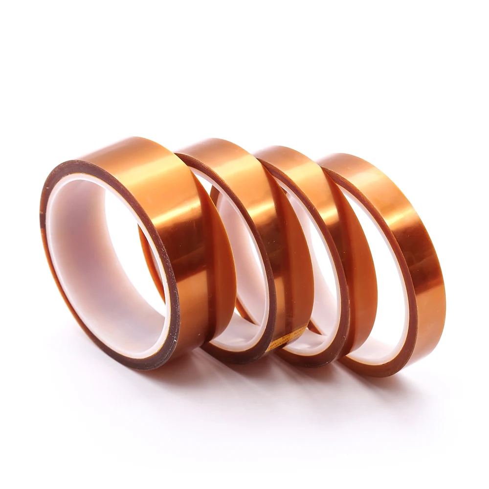 10M/Roll Double-sided Kapton Tape Adhesive High Temperature Heat Resistant Polyimide 0.01mm Thickness | Обустройство дома