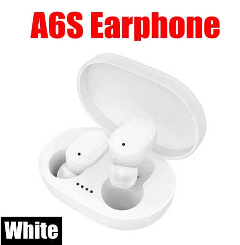 A6S-white OLLIVAN TWS 5,0 10D стерео настоящие беспроводные наушники водонепроницаемые Bluetooth наушники с двойным микрофоном для iPhone Xiaomi huawei - Цвет: A6S-white