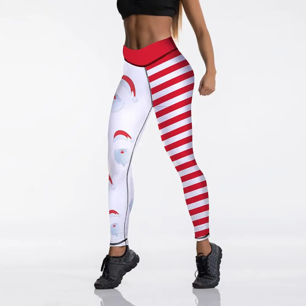 Женские эластичные леггинсы с высокой талией из спандекса 12% | Женская одежда