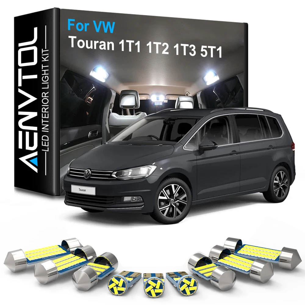 

AENVTOL Canbus For Volkswagen VW Touran 1T1 1T2 1T3 5T1 2003 2004 2005 2006 2007 2008-2016 2017-2020 Accessories Indoor Lamp LED