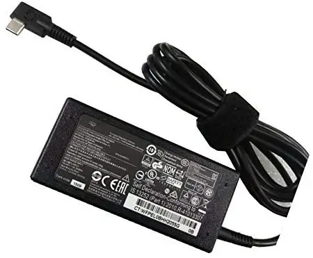 

Адаптер переменного тока Huiyuan, 45 Вт, USB Type-c, 15 В, 3 А, для HP Chromebook 13 G1 Elite x2 1012 G1 Spectre 13-v000 13-v100 13t-v000