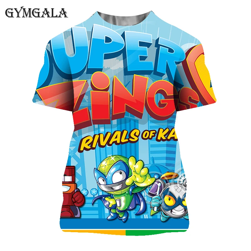 

New summer T-shirt 3D printing custom super zings loose men and women same round neck fashion loose T shirts hot sale 2020