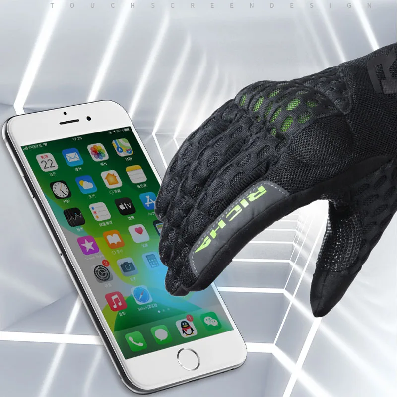 Перчатки для езды на мотоцикле RICHA летние сетчатые дышащие перчатки защитные с