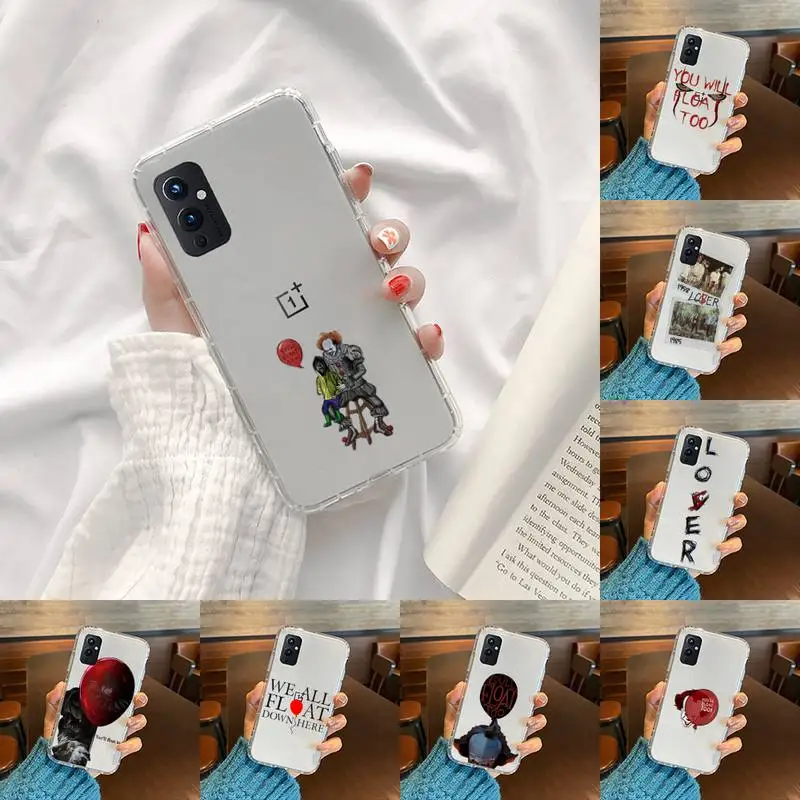 

It Losers Club Lover Phone Case Transparent For OnePlus 9 8 7 7t 8t Oppo find X3 X2 reno5 Vivo X60 X50 Pro MeiZu 17 16XS