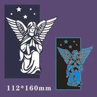 cutting metal dies saint with wing for2020 new stencils diy scrapbooking paper cards craft making new craft decoration 112160m