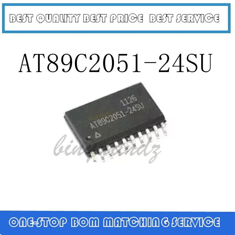 

2PCS AT89C2051 AT89C2051-24SU SOP-20