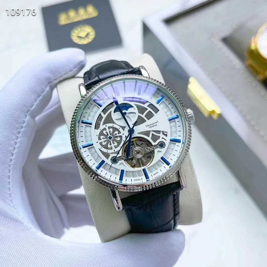 

PH Tourbillon automatic mechanical Wrist 41mm Wacth Self-Wind Limitde edition Top brand luxury Patek mens watches clock