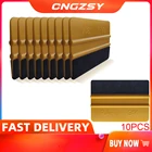 10 войлочный скребок, скребок для обмотки автомобиля, инструмент из винилового углеродного волокна для удаления окон и льда, Очистка мойки автомобиля, скребок, щетка, ручные инструменты A62F