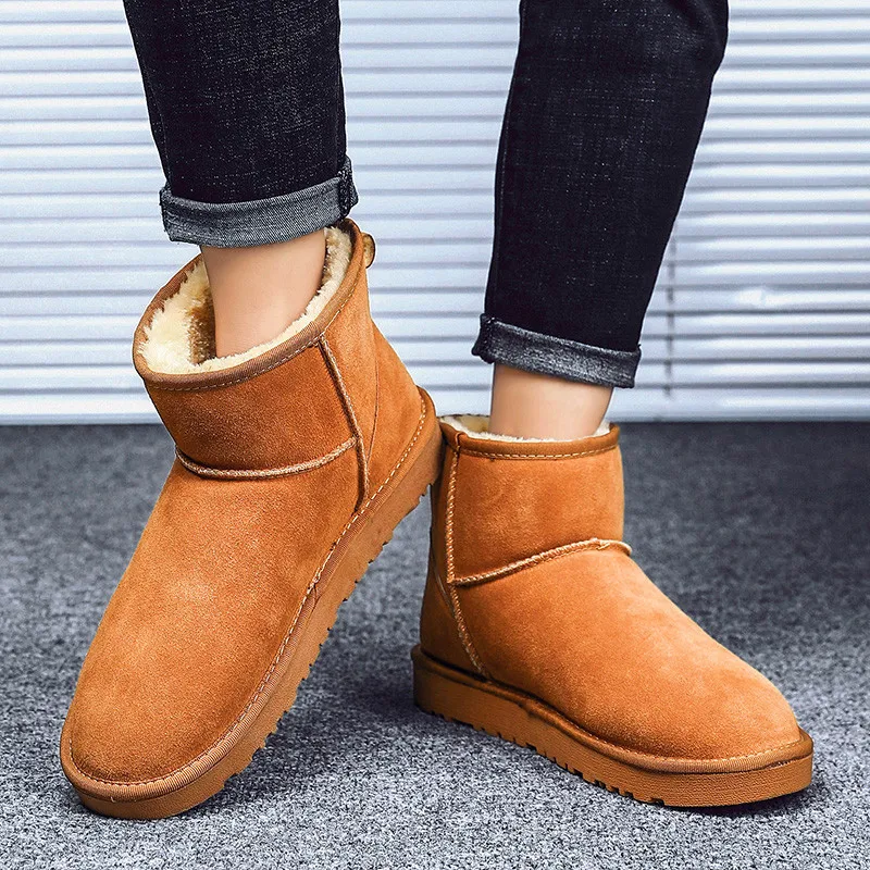 

Casual Shoes Spring Casual Shoes Mens Dress Boots Black Men Men's Coturno Sapato Leather Man