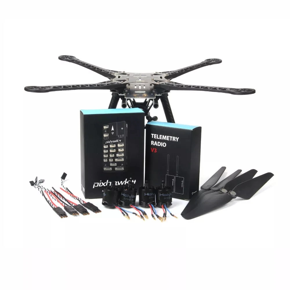 2019 Новый Holybro S500 V2 рамка Pixhawk 4 FC 433/915MHz Телеметрия радио 2216 880KV бесщеточный мотор 1045